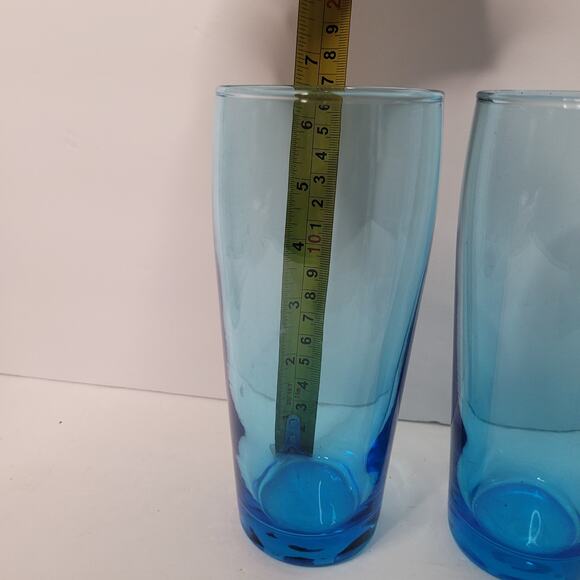 Blue Glass Tumblers - Picture 6 of 6